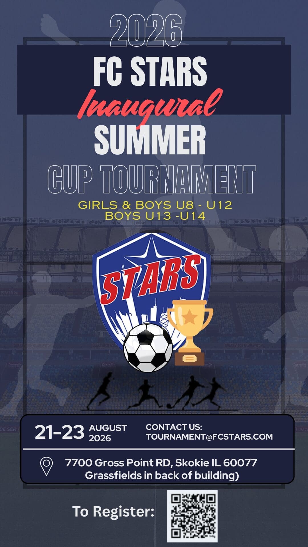 Blue White Flat Simple Soccer Cup Instagram Stories (6)